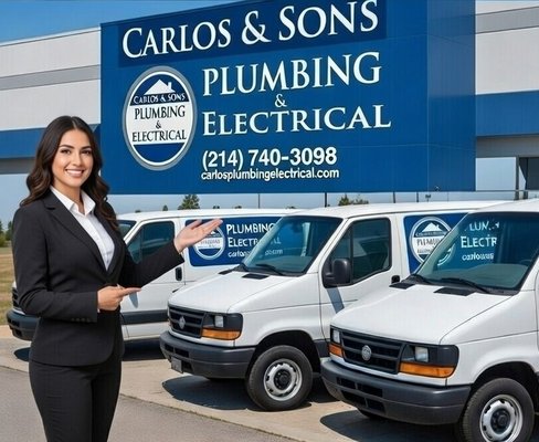 Carlos & Sons – Plomería y Electricidad: Reparación e Instalación Profesional