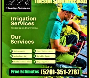 A.S.G. Plumbing Enterprises Tucson – Servicios de plomería de calidad en Arizona