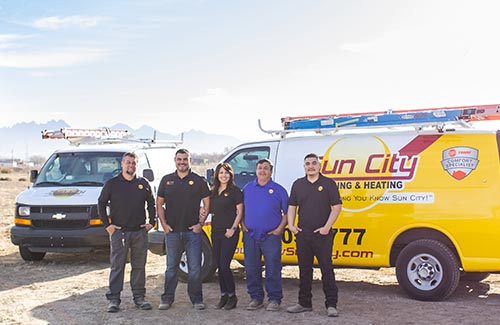 Sun City Plomería y Calefacción – Servicios Profesionales de Reparación e Instalación