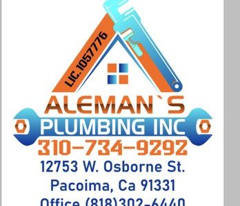 Aleman Plumbing Inc. – Expertos en Plomería Residencial y Comercial | Instalaciones y Reparaciones de Tuberías