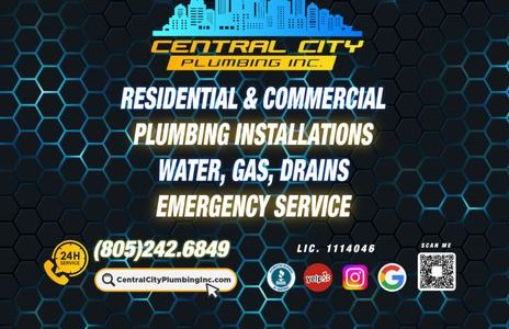 Central City Plumbing Inc. – Plomería de Emergencia y Reparación de Tuberías en la Ciudad