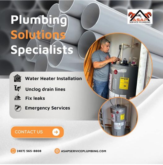 Servicio de Fontanería ASAP en Kissimmee – Rápido, Confiable y Económico