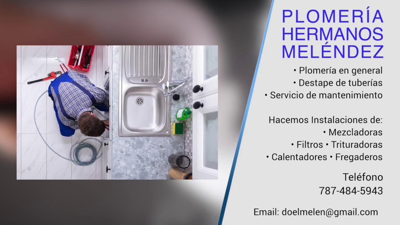 Plomería Hermanos Meléndez – Servicios Profesionales de Reparación, Instalación y Mantenimiento de Tuberías