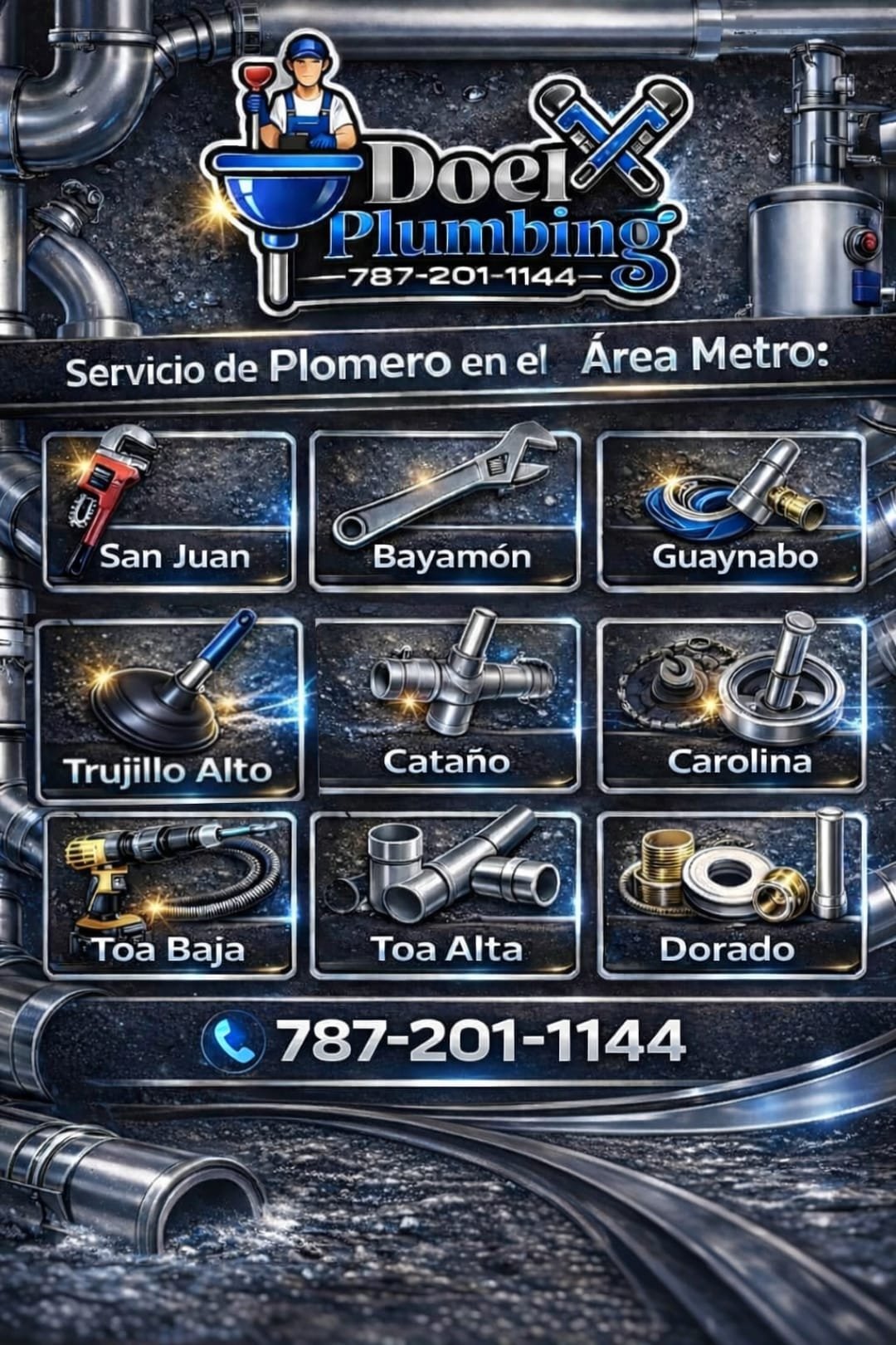 Doel Plumbing – Servicios de Fontanería Profesional y Reparaciones de Tuberías en tu ciudad