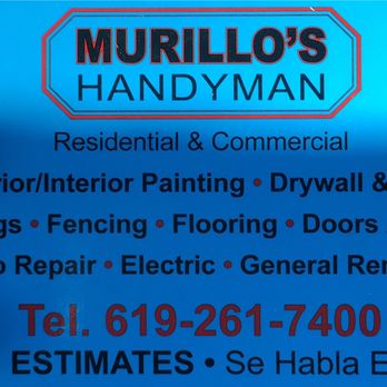 Murillo Handyman & Services – Reparación, mantenimiento y bricolaje profesional